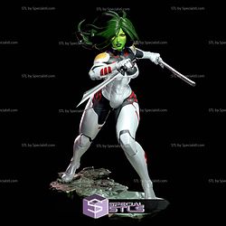 Gamora with NSFW Sculptures 3D Printing