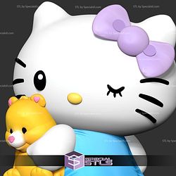 Good Night Hello Kitty Sculptures 3D Printing