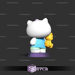 Good Night Hello Kitty Sculptures 3D Printing