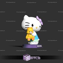 Good Night Hello Kitty Sculptures 3D Printing