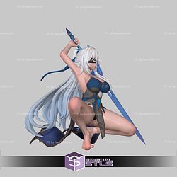 Honkai Star Rail Jingliu NSFW Sculptures 3D Printing