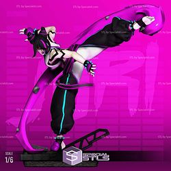 Juri Street Fighter 6 Sculptures 3D Printing