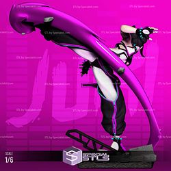 Juri Street Fighter 6 Sculptures 3D Printing