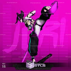 Juri Street Fighter 6 Sculptures 3D Printing