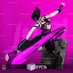 Juri Street Fighter 6 Sculptures 3D Printing