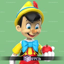 Pinocchio Sculptures 3D Printing