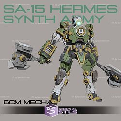 SA-15 Hermes Sculptures 3D Printing