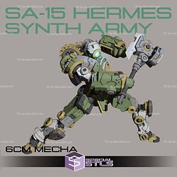 SA-15 Hermes Sculptures 3D Printing