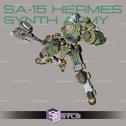 SA-15 Hermes Sculptures 3D Printing