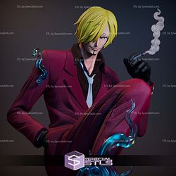 Sanji Vinsmoke New Version Sculptures 3D Printing