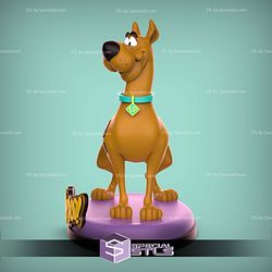 Scooby Doo Standalone Sculptures 3D Printing