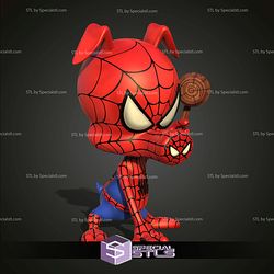 SpiderHam and Hammer Sculptures 3D Printing