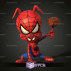 SpiderHam and Hammer Sculptures 3D Printing