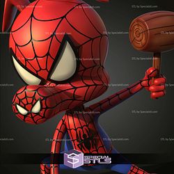 SpiderHam and Hammer Sculptures 3D Printing