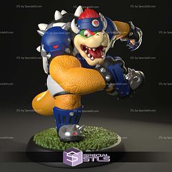 Striker Bowser Sculptures 3D Printing