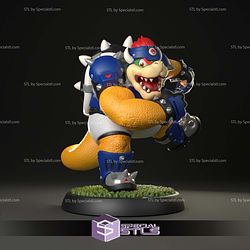 Striker Bowser Sculptures 3D Printing