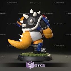 Striker Bowser Sculptures 3D Printing