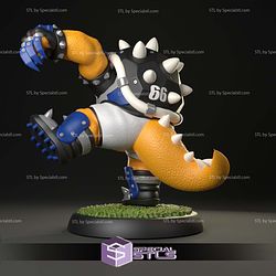 Striker Bowser Sculptures 3D Printing