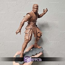 Sub Zero Mortal Kombat 12 Sculptures 3D Printing