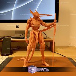 White Seikijin Sculptures 3D Printing