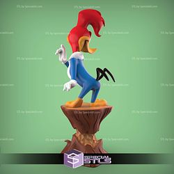 Woody Woodpecker Standalone Sculptures 3D Printing