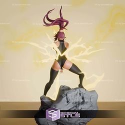 Yoruichi Shihouin Thunder Sculptures 3D Printing