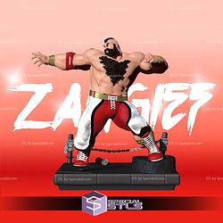 Zangief Arena Street Fighter 6 Sculptures 3D Printing