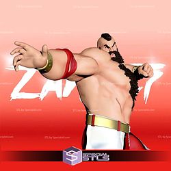 Zangief Arena Street Fighter 6 Sculptures 3D Printing