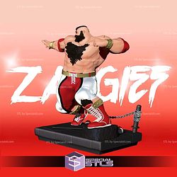 Zangief Arena Street Fighter 6 Sculptures 3D Printing