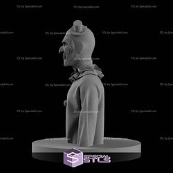 Art the Clown Bust Sculptures 3D Printing