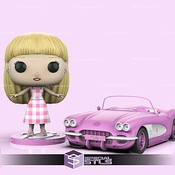 Barbie Funko Pop Movie Sculptures 3D Printing