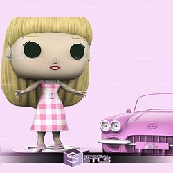 Barbie Funko Pop Movie Sculptures 3D Printing