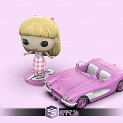 Barbie Funko Pop Movie Sculptures 3D Printing