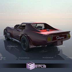 Chevrolet Corvette Summer Sculptures 3D Printing