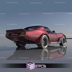 Chevrolet Corvette Summer Sculptures 3D Printing