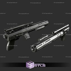 Cosplay STL Files Andor Blaster Riffle