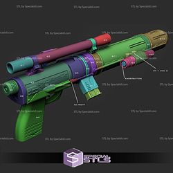 Cosplay STL Files Andor Blaster Riffle