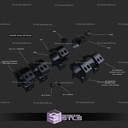 Cosplay STL Files Deathwatch Blaster Rifle