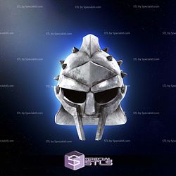 Cosplay STL Files Gladiator Maximus Helmet V2