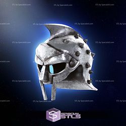 Cosplay STL Files Gladiator Maximus Helmet V2