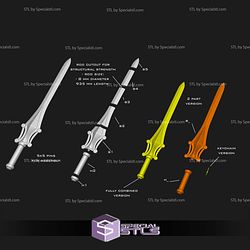 Cosplay STL Files He Man Power Sword