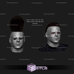 Cosplay STL Files Michael Myers Mask