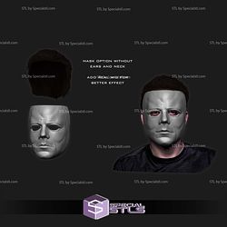 Cosplay STL Files Michael Myers Mask