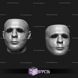 Cosplay STL Files Michael Myers Mask