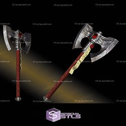 Cosplay STL Files Power Axe WH40K