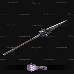 Cosplay STL Files Shadowhearts Spear of Night