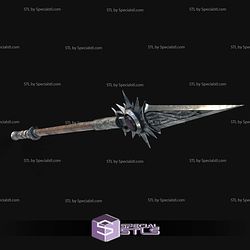 Cosplay STL Files Shadowhearts Spear of Night