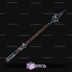 Cosplay STL Files Shadowhearts Spear of Night