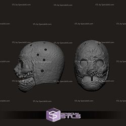 Cosplay STL Files Slipknot Corey Taylor Mask