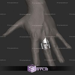 Cosplay STL Files Spartan Ring Finger